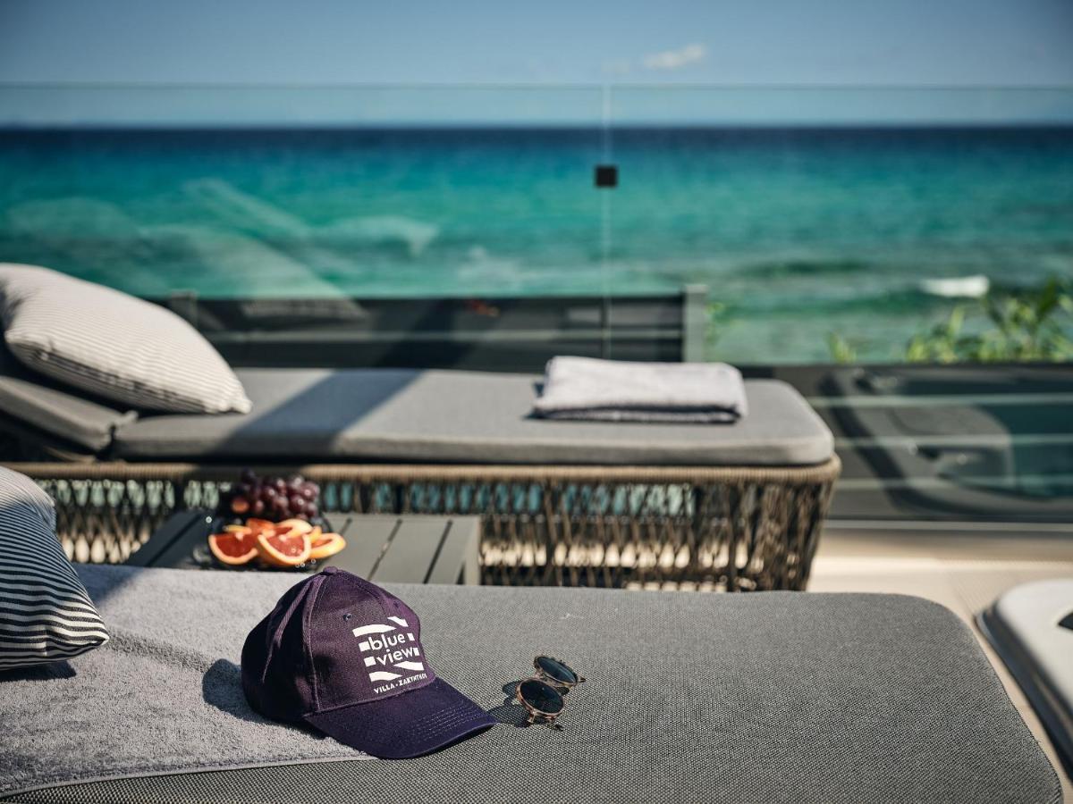 Blue View Villa - Coastal Elegance With Swim Spa, By Zantewize Alykanas  Exteriör bild