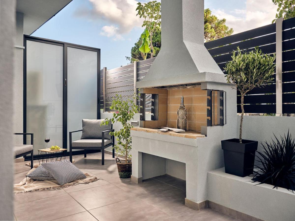 Blue View Villa - Coastal Elegance With Swim Spa, By Zantewize Alykanas  Exteriör bild