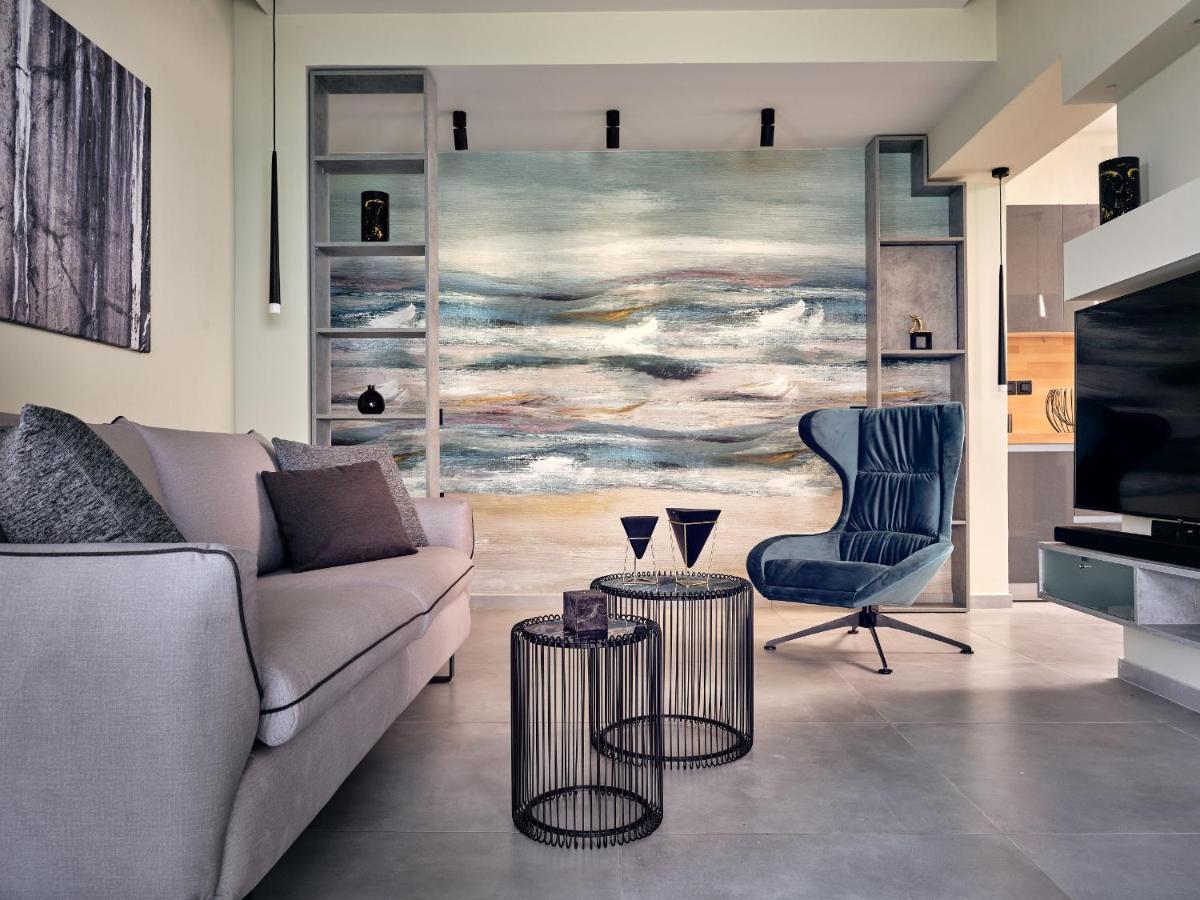 Blue View Villa - Coastal Elegance With Swim Spa, By Zantewize Alykanas  Exteriör bild