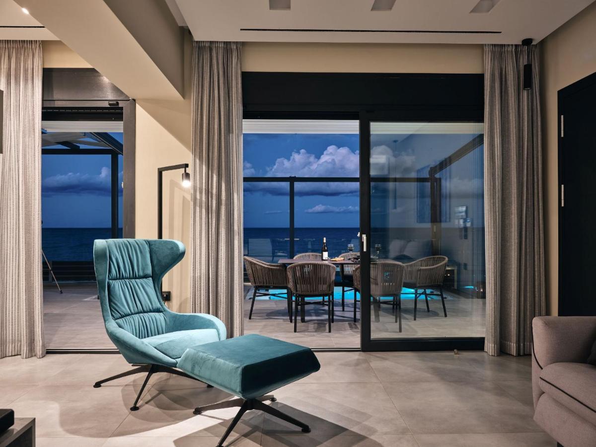 Blue View Villa - Coastal Elegance With Swim Spa, By Zantewize Alykanas  Exteriör bild